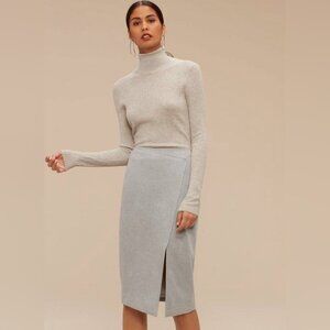 Babaton Grey Forrest Pencil Skirt, size 8